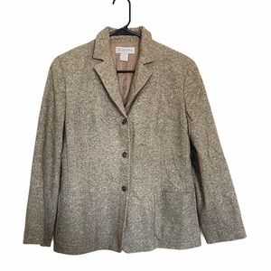 Brooks Brothers Wool Brown/Gray Blazer